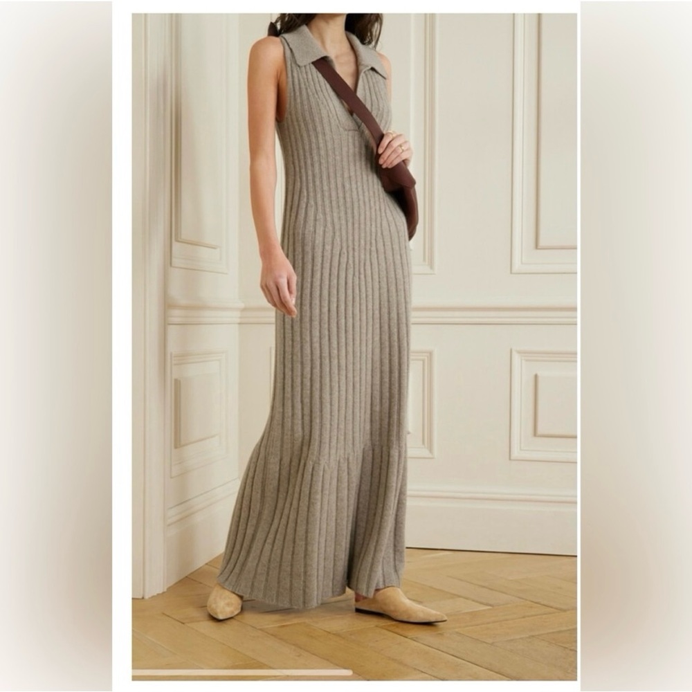 New! KHAITE Cashmere Sleveless Dress